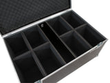 ROADINGER Flightcase pour 8 LED IP PAR 12x8W QCL/12x9 SQL Spot à roulettes