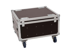 ROADINGER Flightcase 4x LED PLL-480 avec roulettes
