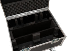 ROADINGER Flight-case 4x LED CLS-9 QCL RGB/WW 9x7W