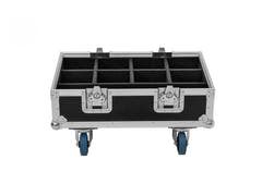 ROADINGER Flight-case BAS-1 8x SILENT PAR 6 QCL FLOOR