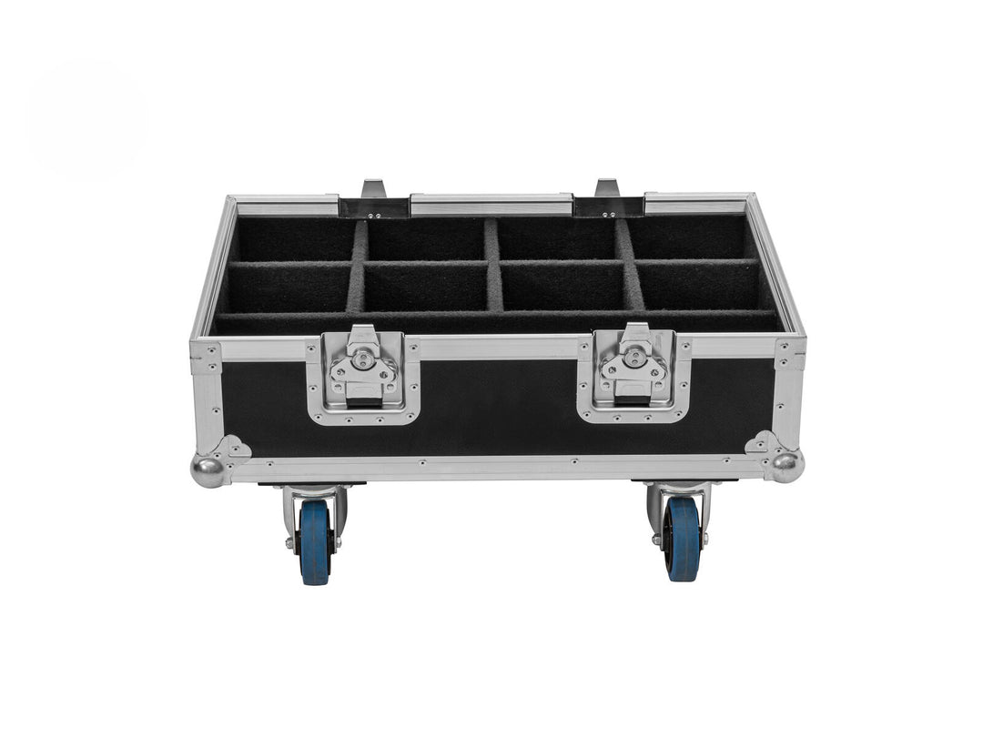ROADINGER Flight-case BAS-1 8x SILENT PAR 6 QCL FLOOR