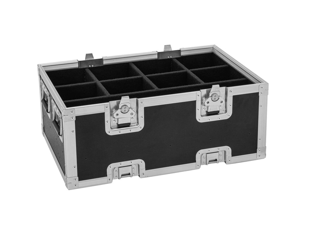 ROADINGER Flightcase Extension 8x SILENT PAR 6 QCL FLOOR pour BAS-1