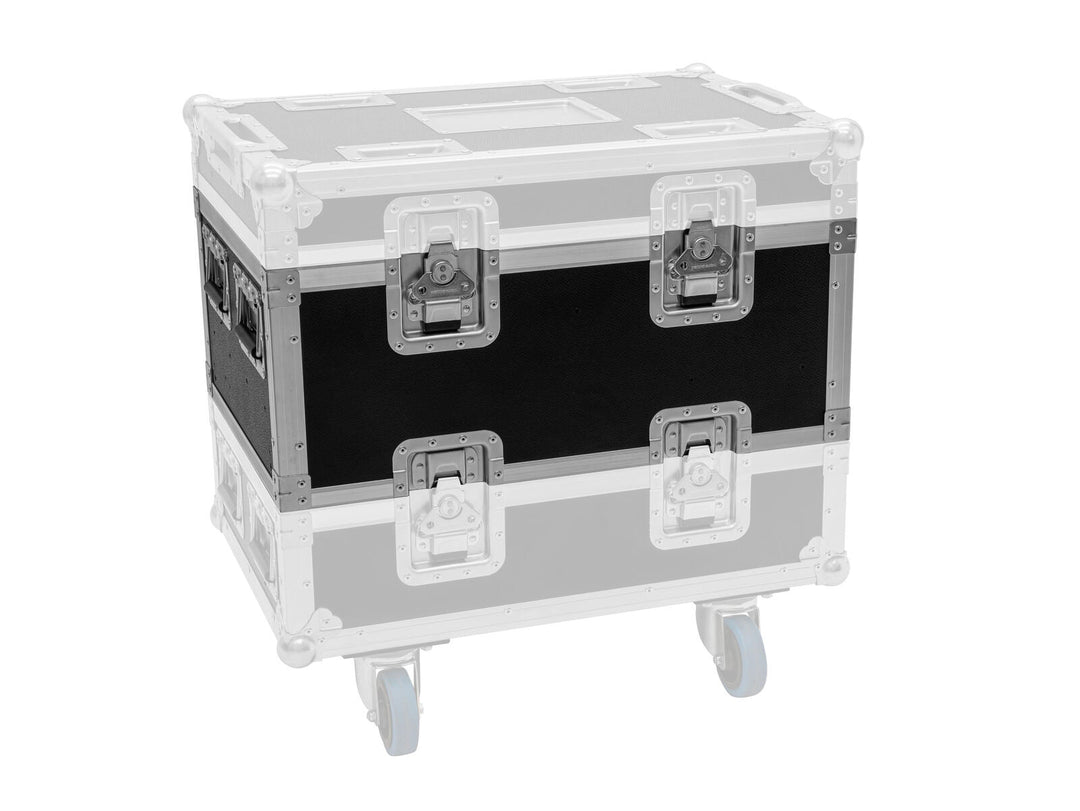 ROADINGER Flightcase Extension 8x SILENT PAR 6 QCL FLOOR pour BAS-1
