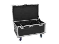 EUROLITE Set 4x Multiflood IP 8x10W RGBW Wash CRMX + étui