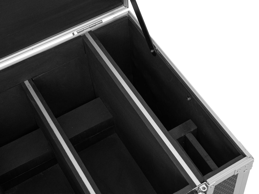 ROADINGER Flight-case 4x Multiflood IP 8x10W RGBW Wash