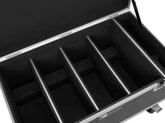 ROADINGER Flight-case 4x Multiflood IP 8x10W RGBW Wash