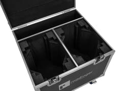 ROADINGER Flightcase 2x EYE-1940 avec roulettes