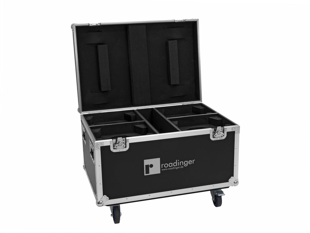 ROADINGER Flightcase 4x EYE-740 MK2 avec roulettes