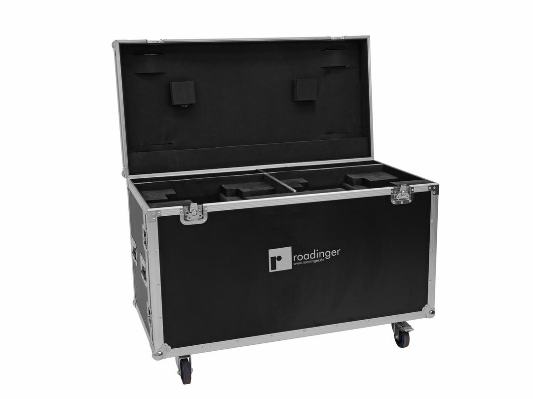 Flight-case ROADINGER 2x DMH-640 avec roulettes