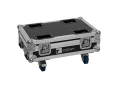 ROADINGER Flightcase 8x AKKU Mini IP UP-4 QCL Spot MK2 avec fonction de charge