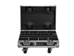 ROADINGER Flightcase 8x AKKU Mini IP UP-4 QCL Spot MK2 avec fonction de charge