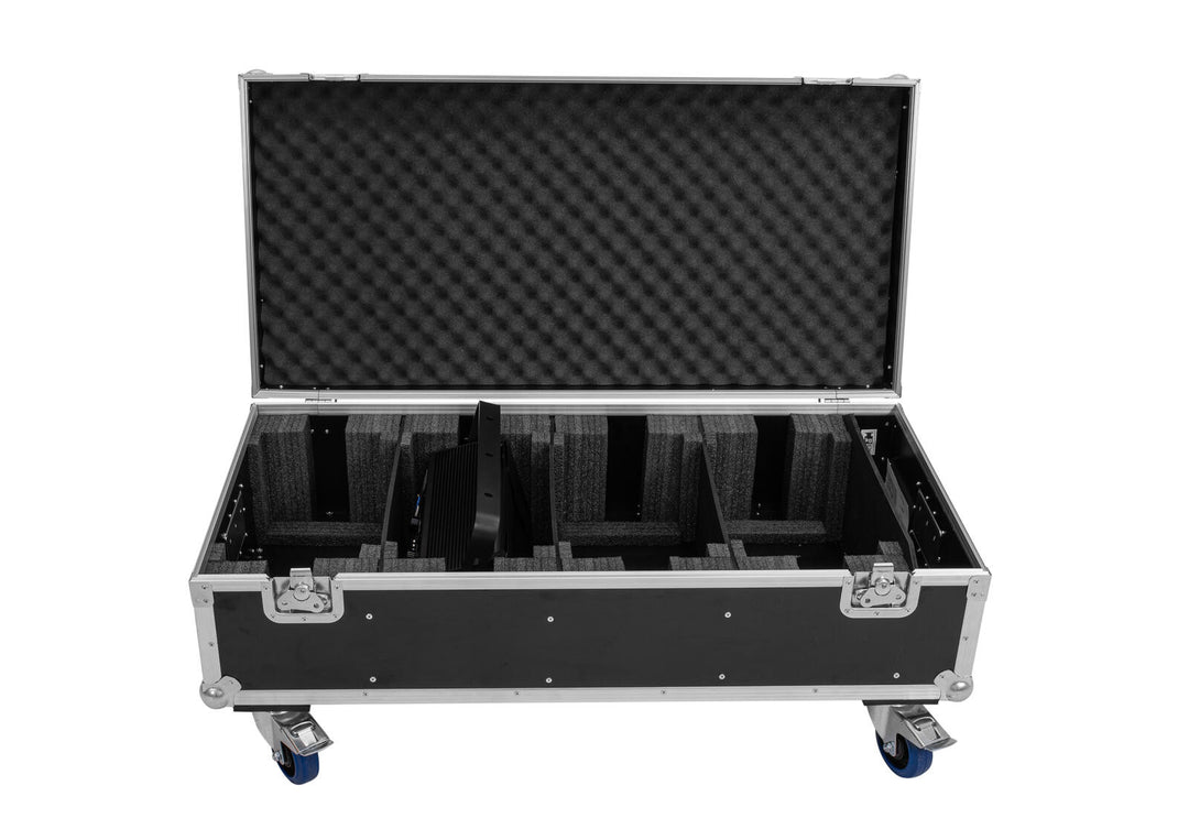 ROADINGER Flightcase 4x PLL-576 CW/WW avec roulettes