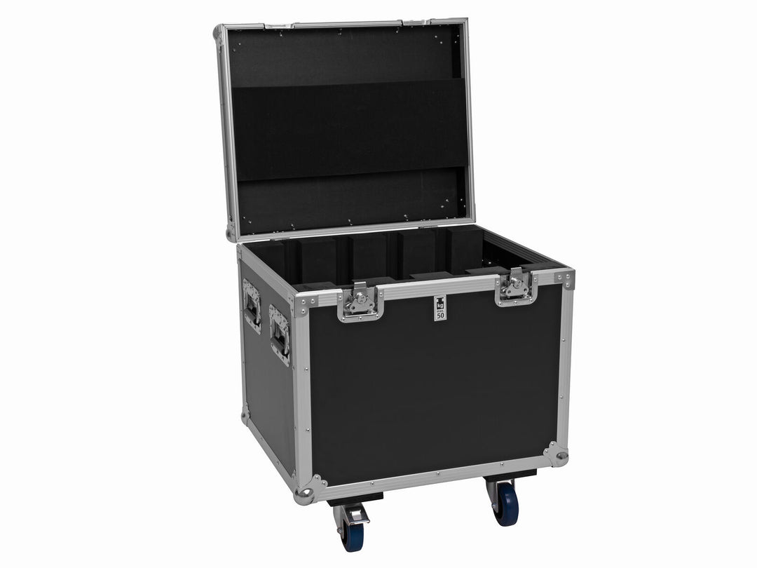 ROADINGER Flightcase 4x Pixel Matrix Panel 5x5 RGB/WW avec roulettes