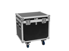 ROADINGER Flightcase 4x Pixel Matrix Panel 5x5 RGB/WW avec roulettes