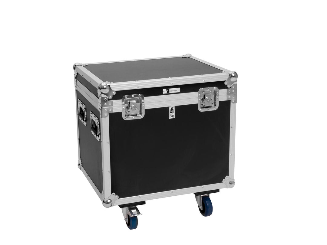 ROADINGER Flightcase 4x Pixel Matrix Panel 5x5 RGB/WW avec roulettes