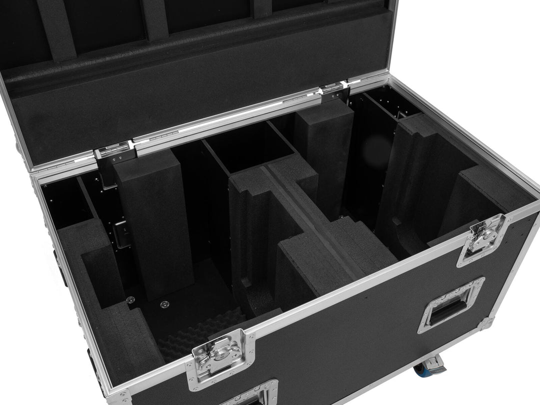 ROADINGER Flightcase Highline 2x DMH-380 avec roues