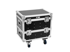 ROADINGER Flightcase 8x IP PIX Strobe RGB CW+WW avec roulettes
