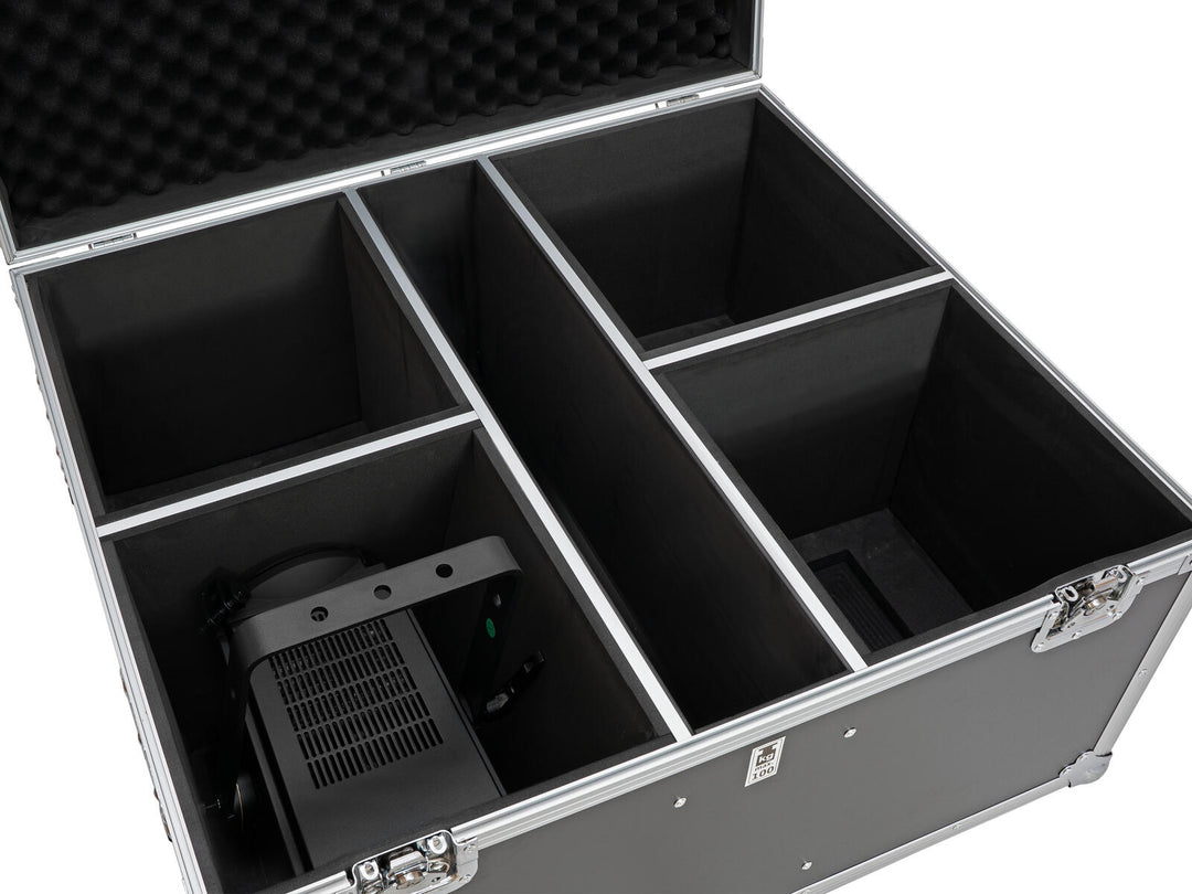 ROADINGER Flightcase 4x THA-100F MK3 avec roues