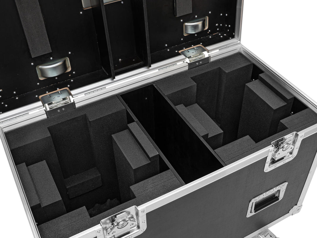 Flightcase ROADINGER PRO 2x DMH-190