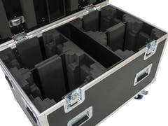 Flightcase ROADINGER HIGHLINE 4x LED IP TMH-H420 WASH