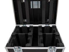 ROADINGER Flightcase HIGHLINE 4x LED IP TMH-S250/B250, avec roulettes