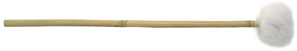 Maillet de timbale GEWA avec boule en caoutchouc et peau d’agneau, 45 mm