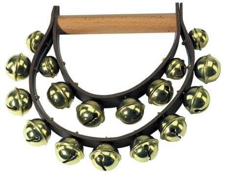 GEWA BSX couronne de grelots avec 17 grelots pour grands orchestres