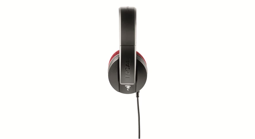Focal Listen Professional Écouteurs DJ (Noir/Rouge)