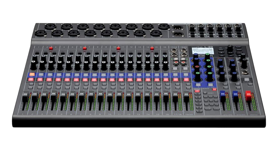 Zoom LiveTrak L-20 - Table de Mixage Numérique