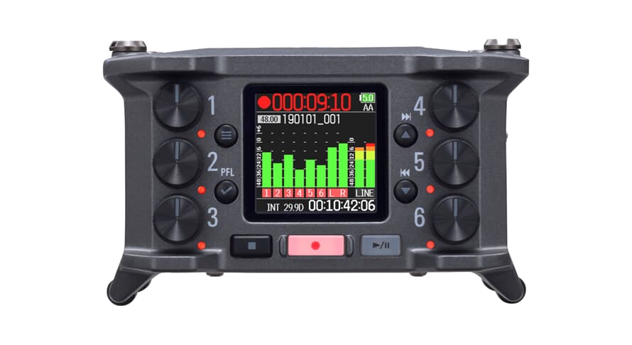 Zoom F6 Enregistreur