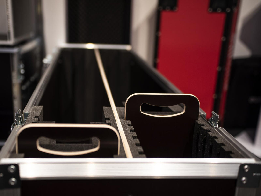 ROADINGER Flight-case 2x LCD ZL55