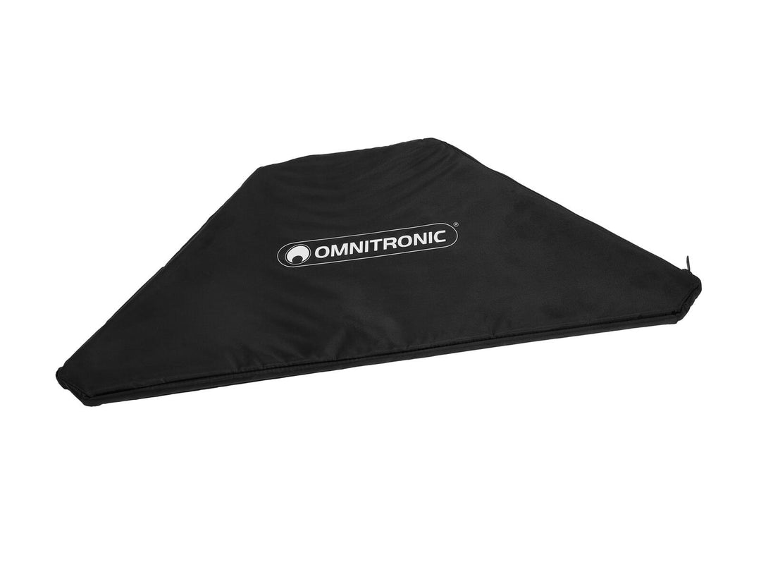 OMNITRONIC Plaques d’angle avec sac pour Stand DJ mobile wh