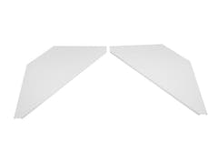 OMNITRONIC Plaques d’angle avec sac pour Stand DJ mobile wh