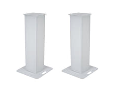 EUROLITE set 2x Stage support 100cm + 2x LED B-40 Beam Effet Effect blanc