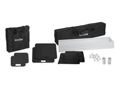 EUROLITE 2x pied Stage 150cm avec housse et sac, noir