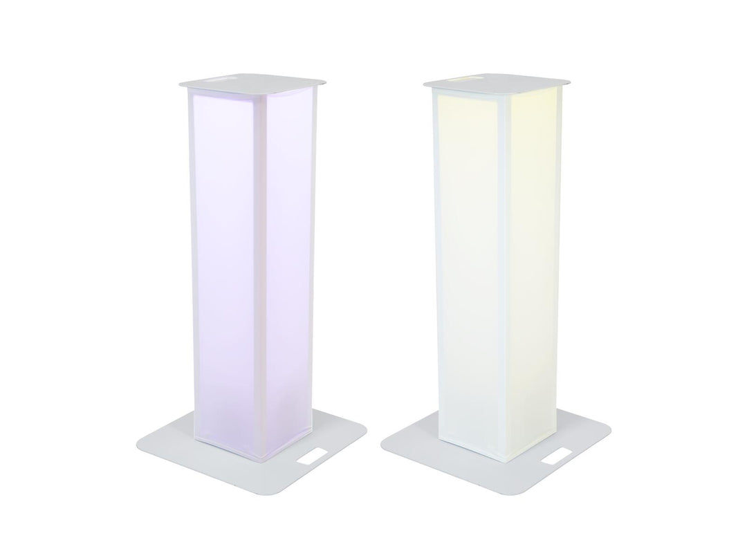 EUROLITE 2x Stage Stand 150cm avec housse et sac, blanc