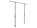 OMNITRONIC Set Compact Mobile DJ Stand incl. Cover + Extension Frame
