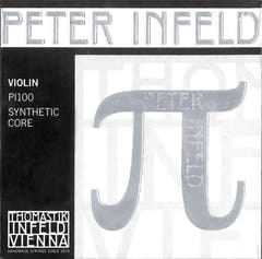 Thomastik-Infeld Cordes de violon à âme synthétique Peter Infeld - E Platin (PI01PT)