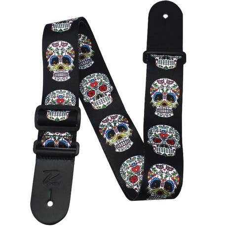 Profile TMS022 Sangle en poly Crâne mexicain