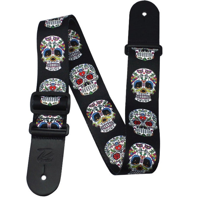 Profile TMS022 Sangle en poly Crâne mexicain