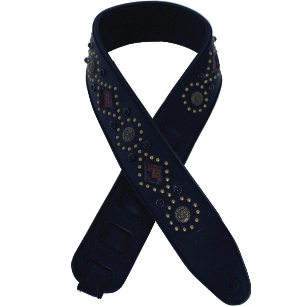 Profile DLX02-3 Sangle en cuir d'habillement Black