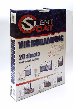 SILENT COAT Isolation phonique 20 pcs.