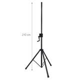 Wind-Up Højtalerstativ 130-210cm (70 kg)