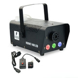 Firefog Hornet 400LED machine à brouillard 400 W avec LED et 2 télécommandes, noire