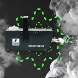 Firefog Hornet 400LED machine à brouillard 400 W avec LED et 2 télécommandes, noire