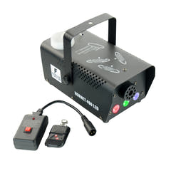 Firefog Hornet 400LED machine à brouillard 400 W avec LED et 2 télécommandes, noire
