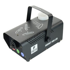 Firefog Hornet 400LED machine à brouillard 400 W avec LED et 2 télécommandes, noire