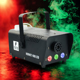 Firefog Hornet 400LED machine à brouillard 400 W avec LED et 2 télécommandes, noire