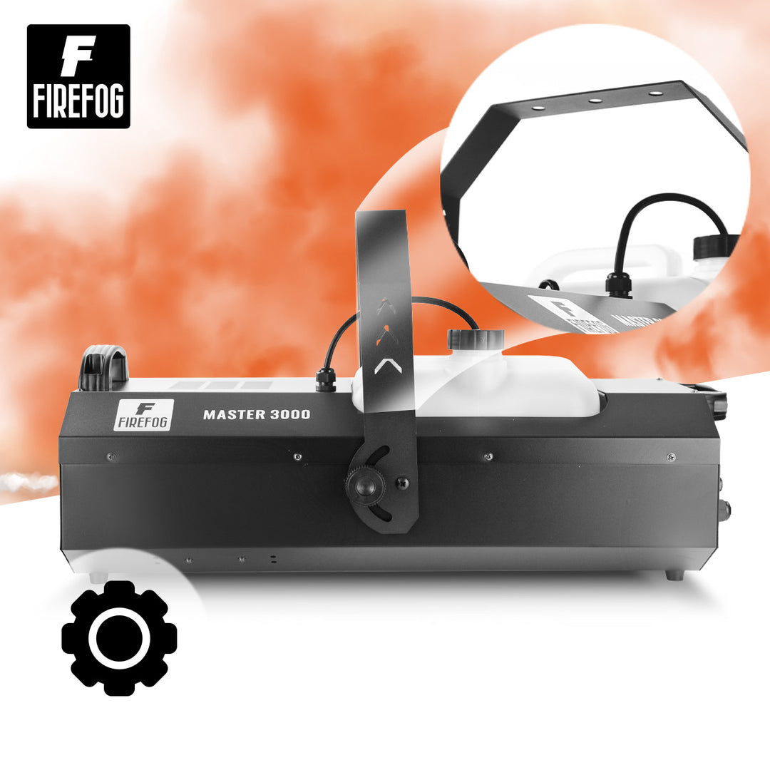 Firefog Master 3000 machine à brouillard 3000 W avec DMX et télécommande