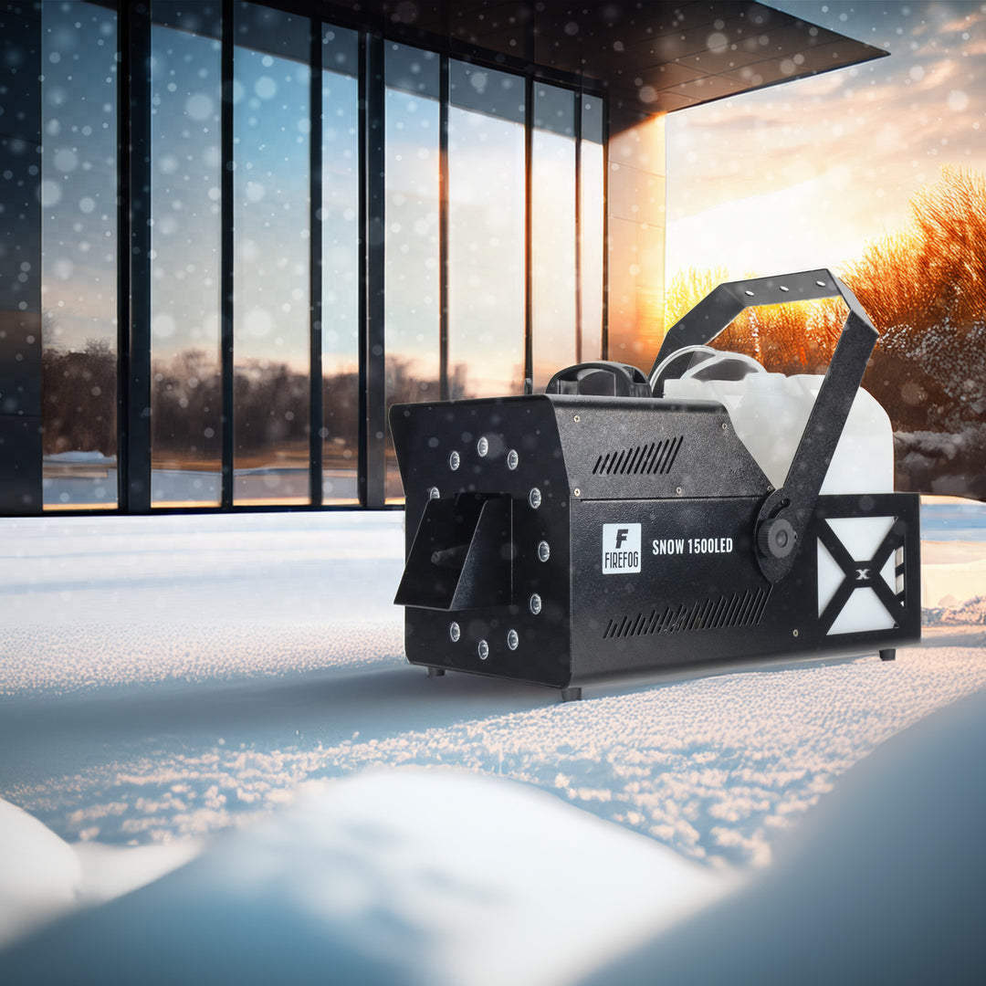 Firefog Snow 1500LED machines à neige 1500 W avec RGB LED et DMX
